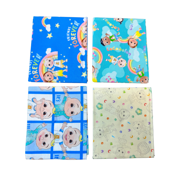 Licensed Character Kids Fat Quarter Bundles - Choice of Design