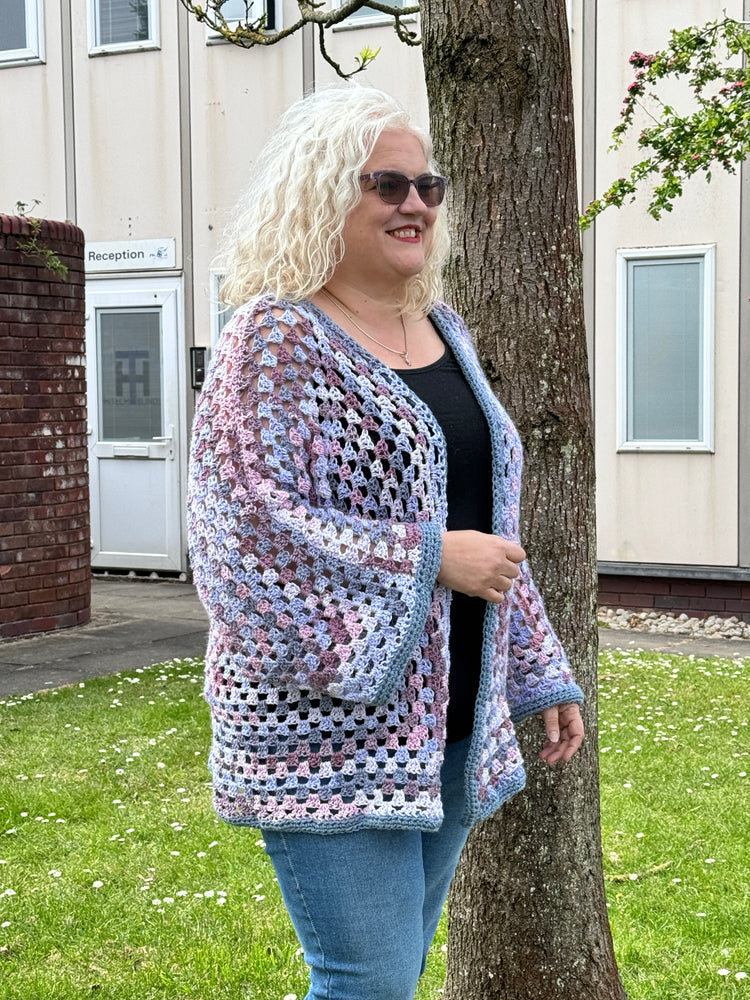 Sarah Payne's Crochet The “Hexigan” Cardigan Kit - Choice of Colour ...