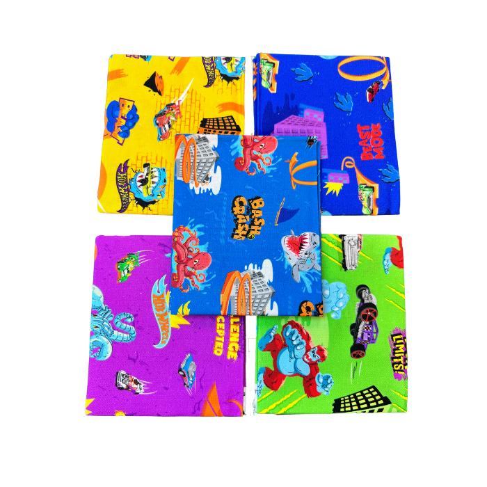 Licensed Character Kids Fat Quarter Bundles - Choice of Design