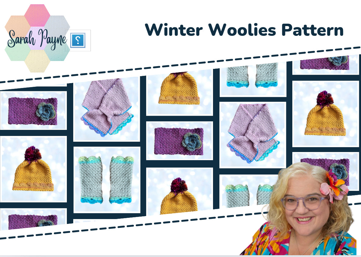 Sarah Payne Crochets Winter Woollies Accessories Pattern Booklet