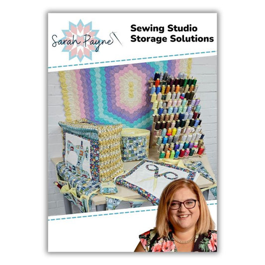 DIGITAL DOWNLOAD - Sarah Payne's Sewing Studio Storage Solutions Pattern Booklet