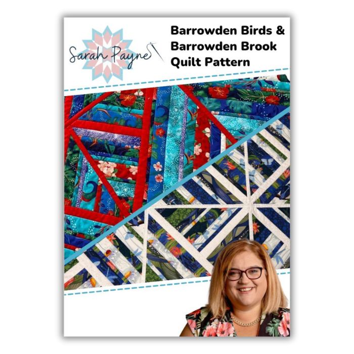 DIGITAL DOWNLOAD - Sarah Payne's Barrowden Birds & Brook Quilt Pattern