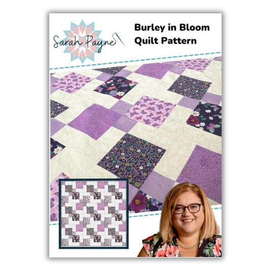 DIGITAL DOWNLOAD - Sarah Payne's Burley in Bloom Quilt Pattern