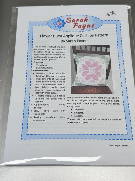 Flower Burst Instructions & Templates