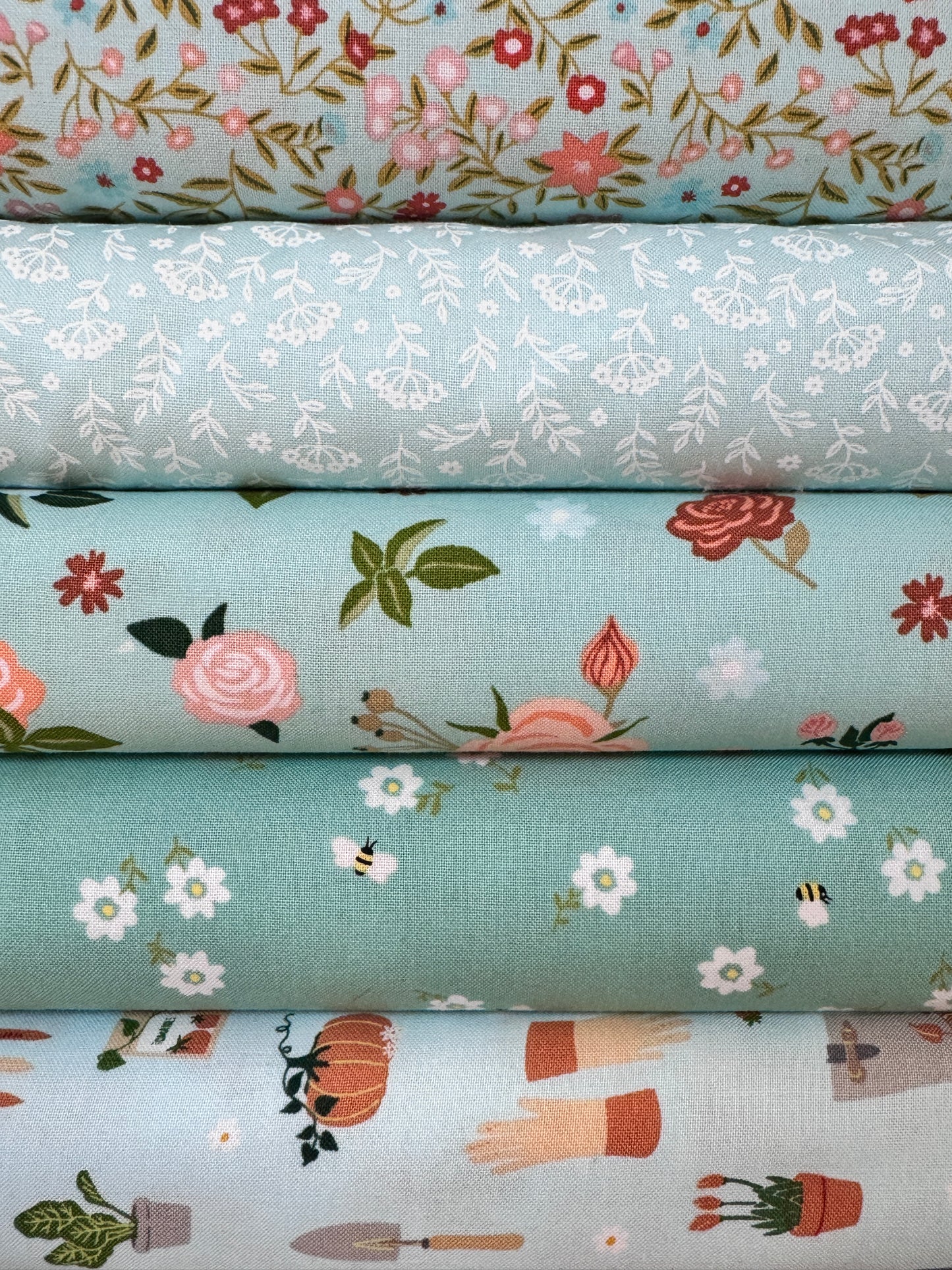 Fabric kit - Burley in Blossom - Choice of Colour