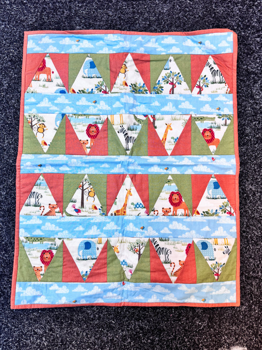 OTO - FINISHED BABY QUILT - ANIMALS