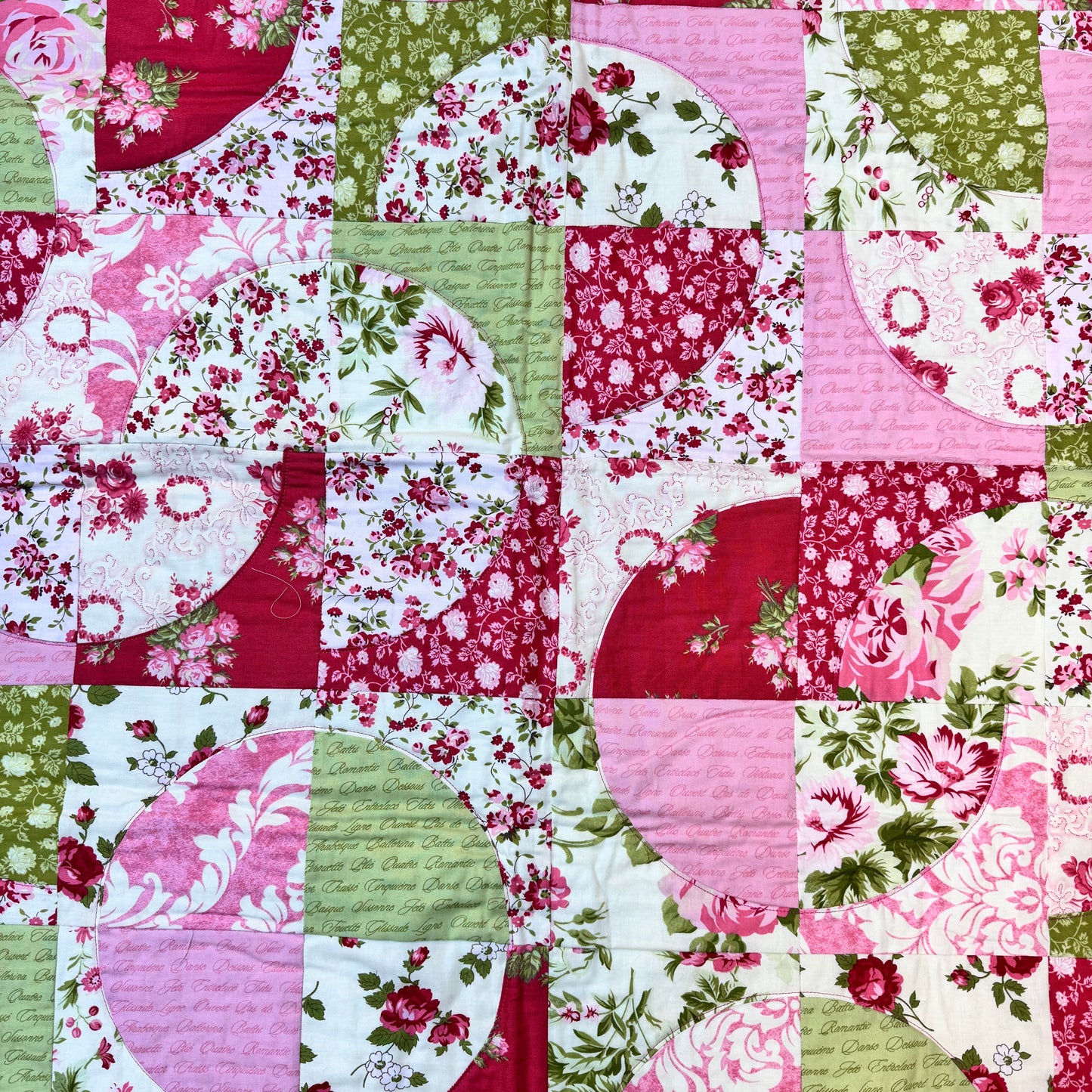 OTO - PART FINISHED TOPPER - FLORAL