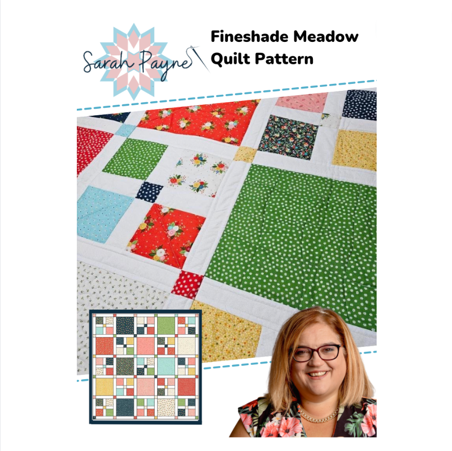 DIGITAL DOWNLOAD - Sarah Payne's Fineshade Meadow Quilt Pattern – Sarah ...