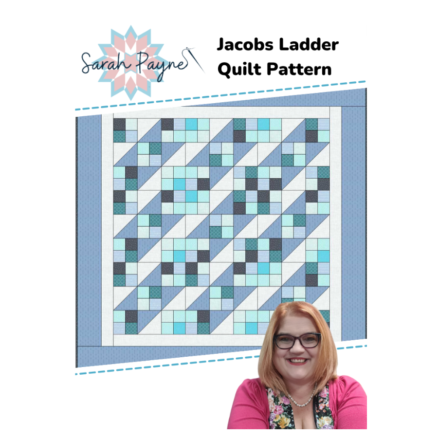 Sarah Payne's Jacob's Ladder Quilt Pattern - DIGITAL DOWNLOAD – Sarah ...