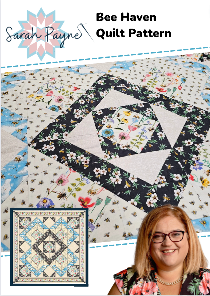 Sarah Payne's Bee Haven Quilt Pattern Booklet – Sarah Payne Quilter