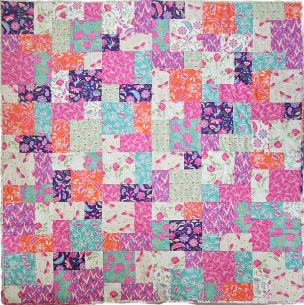 Sarah Payne's Bohemian Summer Quilt Kit - Fabric & Pattern