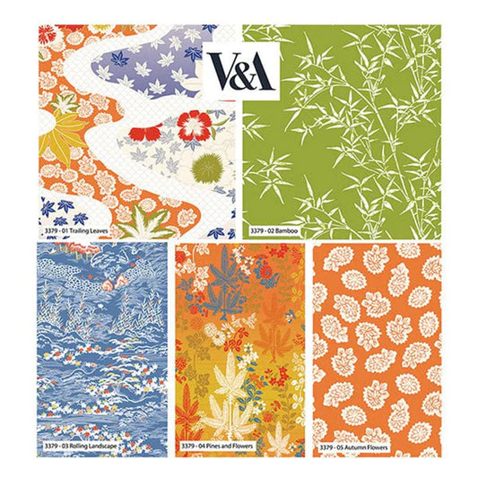 NEW IN - 5 Piece Designer Fat Quarter Bundles - Choice of Design