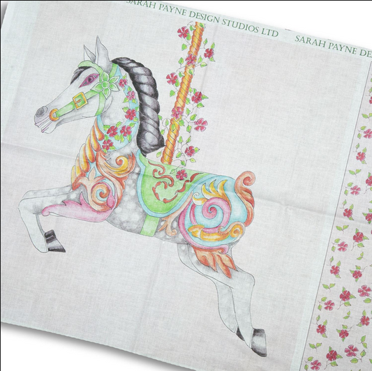 Carousel  Horse Cushion Panel